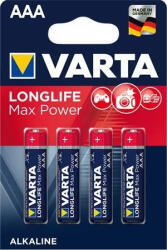 VARTA Max Power Alkáli Ceruza Elem AAA B4 (4703101404)