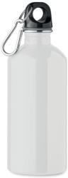  Újrahasznosított rozsdamentes acél kulacs karabínerrel 500ml (MO2403-06)