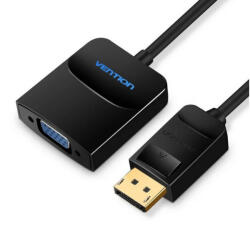 Vention Displayport -> VGA (fekete), 0, 15m, konverter (HBFBB) - onlinepatron