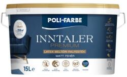 Poli-Farbe Inntaler Premium latex beltéri diszperzites falfesték, fehér, 15 l (1020101029)