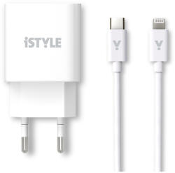 iStyle - 20 Wattos töltő adapter és töltő kábel csomag (PL9915101100106)