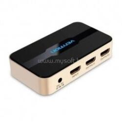 VENTION HDMI Splitter (1be-2ki, 4K@30Hz arany-fekete) (ACBG0-EU) (ACBG0-EU)