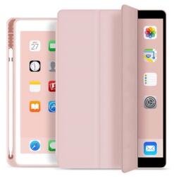 Gigapack GP-129273 iPad Air 11 (2024) / iPad Pro 11 (2018)/ iPad Air 2020 (Air 4) rózsaszín bőr hatású oldalra nyíló tok (GP-129273)