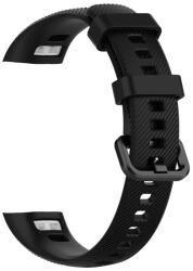 GIGAPACK GP-86906 Honor Band 4 fekete szilikon óraszíj (GP-86906)