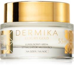 DERMIKA Luxury Gold fiatalító krém 55+ 50 ml