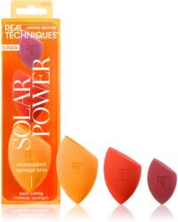 Real Techniques Solar Power Sponge Trio applikátor szett 3 db