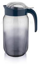 LUXPLASTIC IRIS C-00483 Rainbow indigókék üvegkancsó 1.000ml (C-00483) (C-00483)