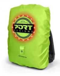 PORT Designs Notebook hátizsák esővédő LED világítással (180113)
