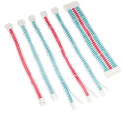 Kolink Core Adept Braided kábel hosszabbító szett fehér-kék-pink (5999094004900) (COREADEPT-EK-BBP)