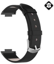 GIGAPACK GP-155165 Xiaomi Smart Band 8 Pro / Redmi Watch 4 fekete bőr óraszíj (GP-155165)