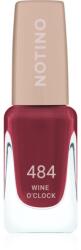 Notino Gel Effect Nail Polish körömlakk géles hatással 484 Wine O'Clock 10 ml