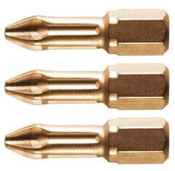 Makita gyémánt-zafír bevonatú bit PZ1 25mm 3db (P-38635) (P-38635)