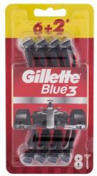 Gillette Blue3 Red aparate de ras de unică folosință 8 buc pentru bărbați