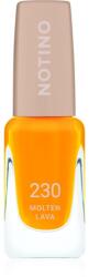 Notino Gel Effect Nail Polish lac de unghii cu efect de gel 230 Molten Lava 10 ml