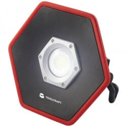 TOOLCRAFT LED Munkalámpa E (A - G) 4400 lm, piros, TO-7447413