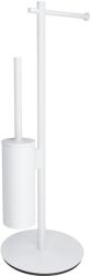 Omnires Modern Project suport cu perie wc alb MP60810WM (MP60810WM)