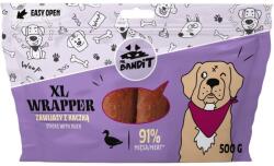 Mr. Bandit Wrapper XL Fasii din rata pentru caini 500 g