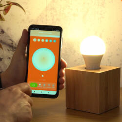 OSRAM Smart+ WIFI E27 LED, 9, 5 W, RGBW, 1055 lm, opál (Classic) (4058075778535)