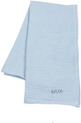 enie baby Muszlin pelenka, 70×70 cm, világoskék (527)