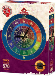 Art Puzzle Пъзел-часовник Art Puzzle от 570 части - Зодиак (5001)