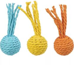 TRIXIE Játék csörgős labda papír kötélből 4x11cm (41121) - grandopet