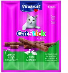 Vitakraft Cat Stick Jutalomfalat Mini Nyúl & Kacsa 3x6g