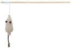 TRIXIE Játék macskapálca catnip egérrel szövetből 40cm (41192) - grandopet