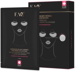 FOREO FAQ Microneedling Anti-Wrinkle ránctalanító szemkörnyéki tapaszok hialuronsavval 3x2 db