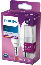 Philips KÉSZLET 2x LED Izzó Philips B35 E14/5W/230V 4000K 8719514310131 (P6335)