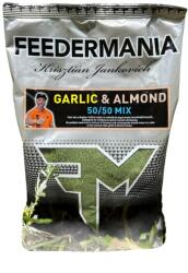 Feedermania Groundbait 50/50 Mix garlic & almond, csali, Feedermania, 830 g (F0101049)