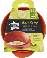 Tommee Tippee etetőtálkák - Easi scoop 4 db - babamarket