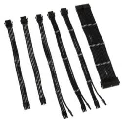 Kolink Core Adept Braided kábel hosszabbító szett fekete (5999094004733) (COREADEPT-EK-BLK)