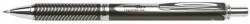 Pentel Zseléstoll, 0, 35 mm, nyomógombos, fekete tolltest, PENTEL EnerGel BL-407 fekete, ajándék kék tollbetéttel (PENBL407A) (BL407A-A)