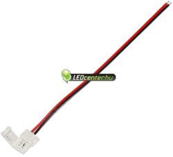  8 mm-es LED szalaghoz forrasztásmentes betáp 5cm vezetékkel