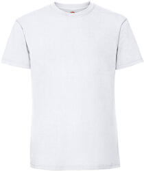 Fruit of the Loom Csomag akciós póló (minimum 3 db) Férfi póló Rövid ujjú Fruit of the Loom Ringspun Premium T - 2XL, Fehér