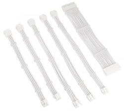 Kolink Core Adept Braided kábel hosszabbító szett fehér (5999094004740) (COREADEPT-EK-WHT)