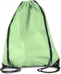 Kimood Uniszex hátizsák Kimood KI0104 Drawstring Backpack -Egy méret, Pistachio Green