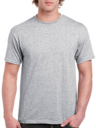 Gildan Uniszex póló Rövid ujjú Gildan Ultra Cotton Adult T-Shirt - L, Sportszürke