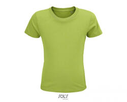 SOL'S Gyerek póló SOL'S SO03580 Sol'S Crusader Kids - Round-neck Fitted Jersey T-Shirt -12A, Apple Green
