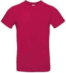 B and C Csomag akciós póló (minimum 3 db) Férfi rövid ujjú póló B&C #E190 T-Shirt -S, Sorbet