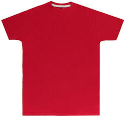 SG Lighting Férfi rövid ujjú póló SG Perfect Print Tagless Tee -4XL, Piros
