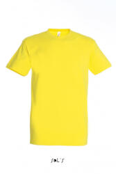 SOL'S Csomag akciós póló (min. 3 db) Férfi póló SOL'S SO11500 Sol'S Imperial - Környakú póló -M, Lemon