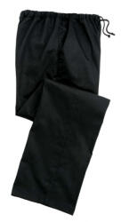 Premier Uniszex nadrág Premier PR553 Essential' Chef'S Trousers -3XL, Black