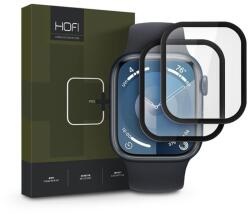 HOFI Hybrid Pro+ Glass - Apple Watch Series 7/8/9 (45 mm) üvegfólia - 2 db/cs - fekete - coolmobile