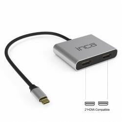 Cian Technology USB-C - 2xHDMI/USB-A/USB-C INCA Adapter (ITPC-4T)