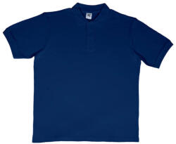 SG Lighting Férfi galléros póló rövid ujjú SG Cotton Polo - XL, Sötétkék (navy)