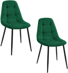 AKORD 01 Étkezőszék szett 2 db - zöld (2xCSJ.1-BG)