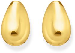 Thomas Sabo H2308-413-39 Bold - Gold-plated Teardrop Ear Studs 21, 5 mm Ladies, Жени