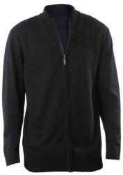 Kariban Férfi Kariban Kardigán KA961 Men'S Full Zip Cardigan -L, Black