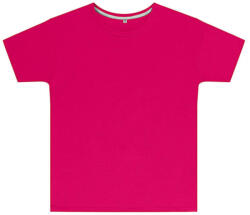 SG Lighting Csomag akciós póló (minimum 3 db) Gyerek rövid ujjú póló SG Kids' Perfect Print Tagless Tee -140 (9-10/XL), Sötét rózsaszín